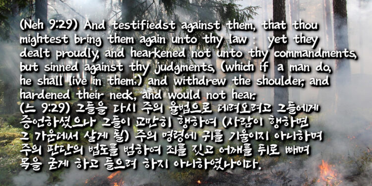 하나님 앞에서 우리의 모습