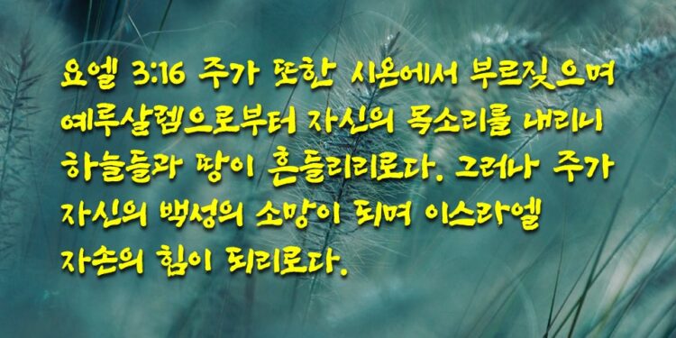 양과 염소를 가르는 심판대