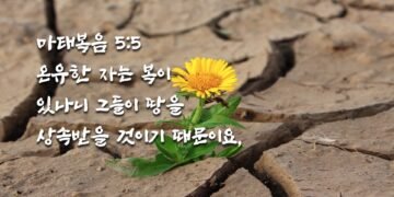 온유한 자의 복