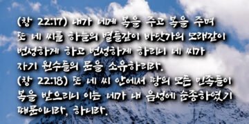대적의 문을 얻는 믿음
