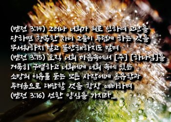 하나님께 주목받는 자들