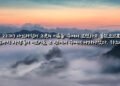 주께서 보셨다