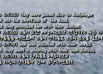 그들 자신의 장치들과 함께 음행
